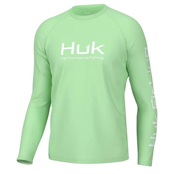 HUK Men's Pursuit Vented Long Sleeve Fishing Shirt (+30 UPF) NWT - Picture 3 of 13